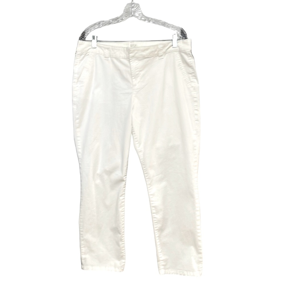 a.n.a White Ankle Cropped Pants